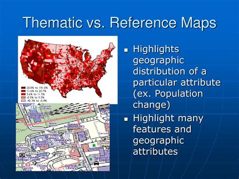 Reference Maps and Thematic Maps, Reference Guide, Census .